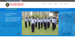 Desktop Screenshot of panther-security.co.in
